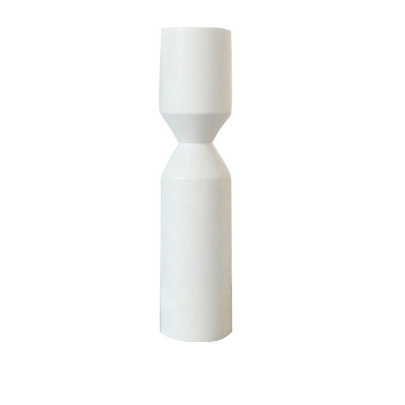 style: M - Nordic New Simple Solid Wood Candle Holder Home Living Room Study Candle Holder Decoration