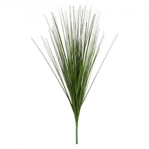 Artificial Grass Plant, 27 inch Faux Onion Grass Fake Greenery Shrubs Plant, Premium PVC for Indoor Outdoor House Home Garden Office Room D?cor, Housewarming, 8 Pack Green