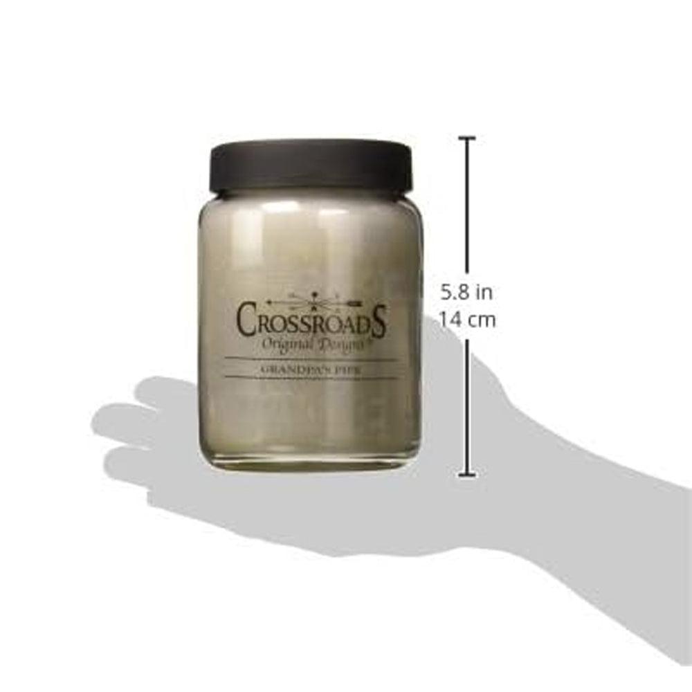 Crossroads Grandpa's Pipe Scented 2-Wick Candle, 26 Ounce