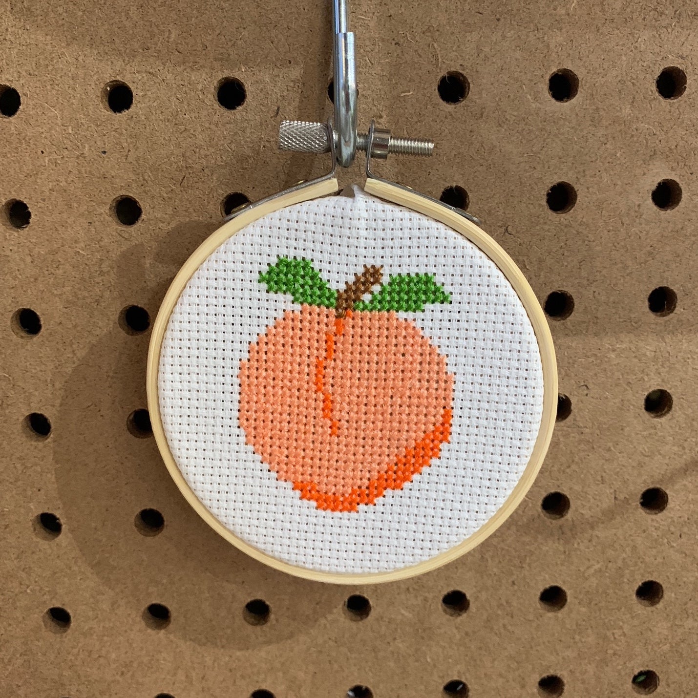 Peach Cross Stitch Kit