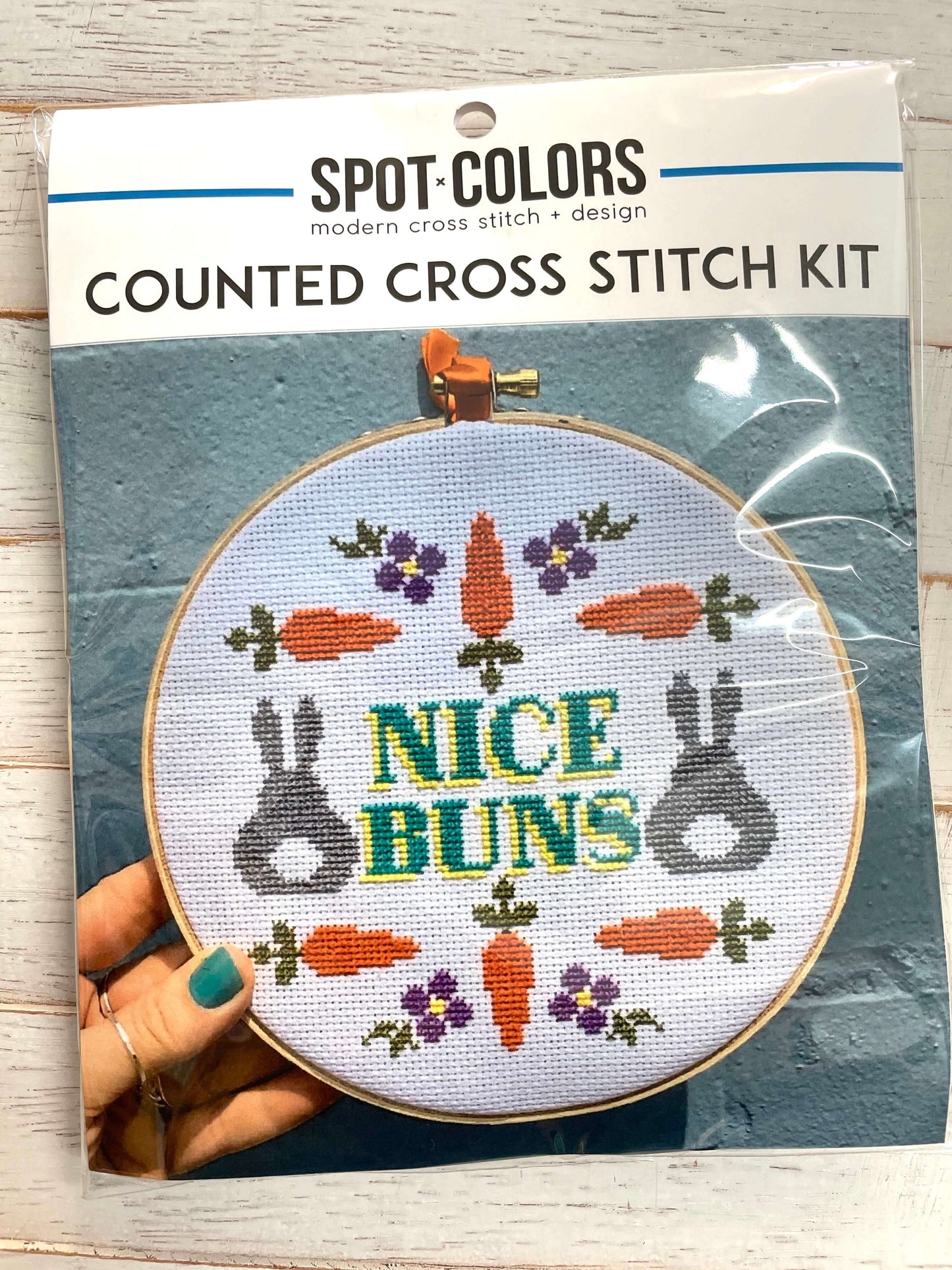 Nice Buns Counted Cross Stitch DIY KIT