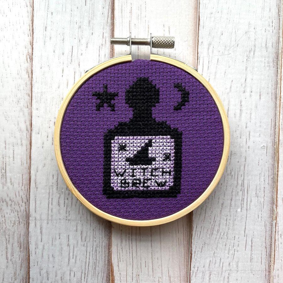 Witches Brew Cross Stitch Kit