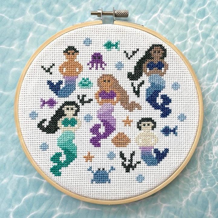 Mermaid Counted Cross Stitch Kit