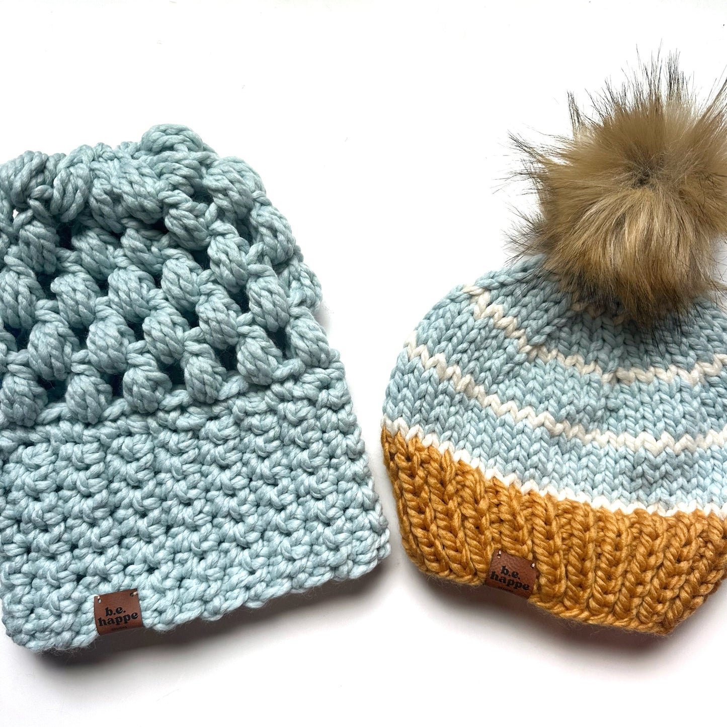 Women's Slouch Hat | Light Blue Slouchy Beanie