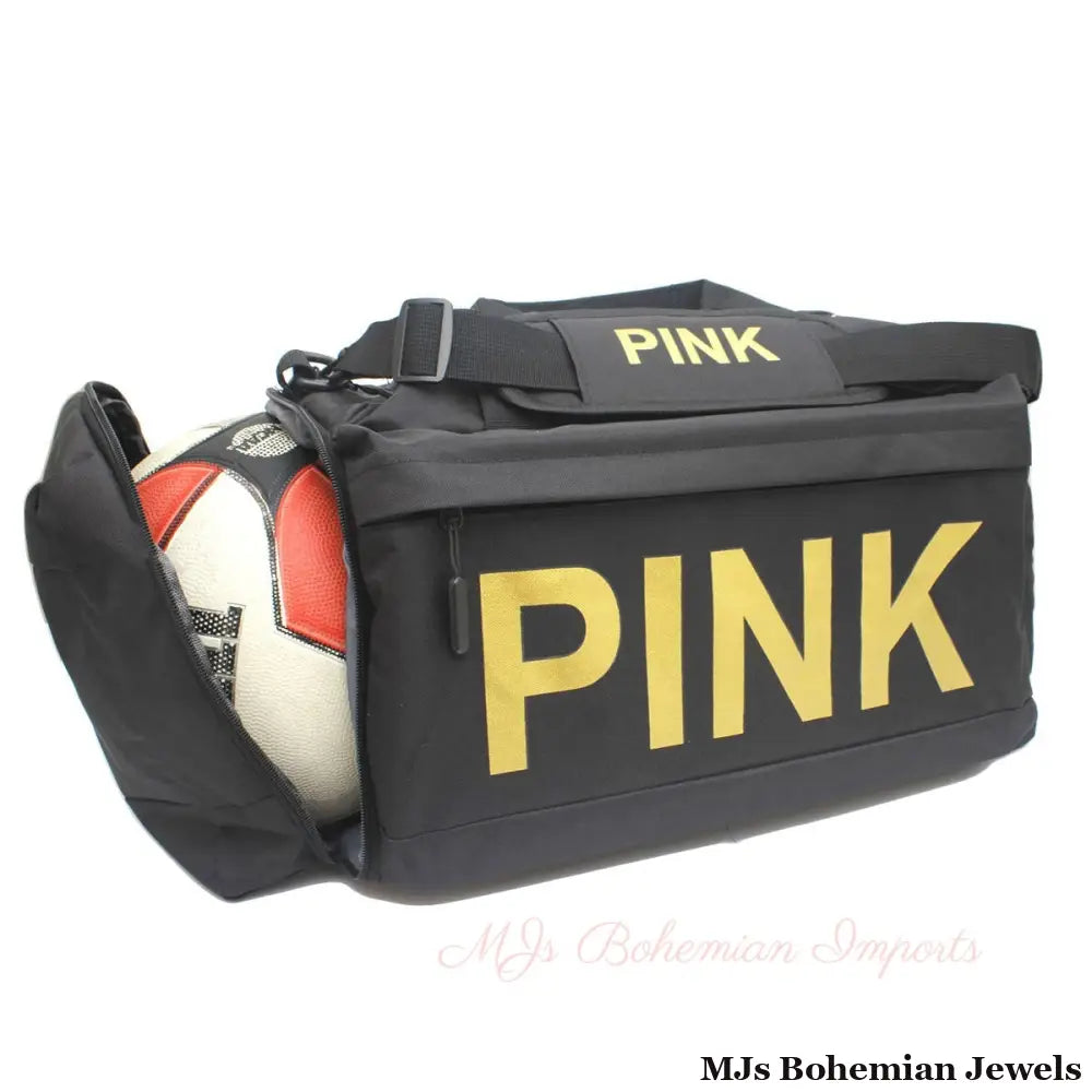 Black Canvas Travel Duffel