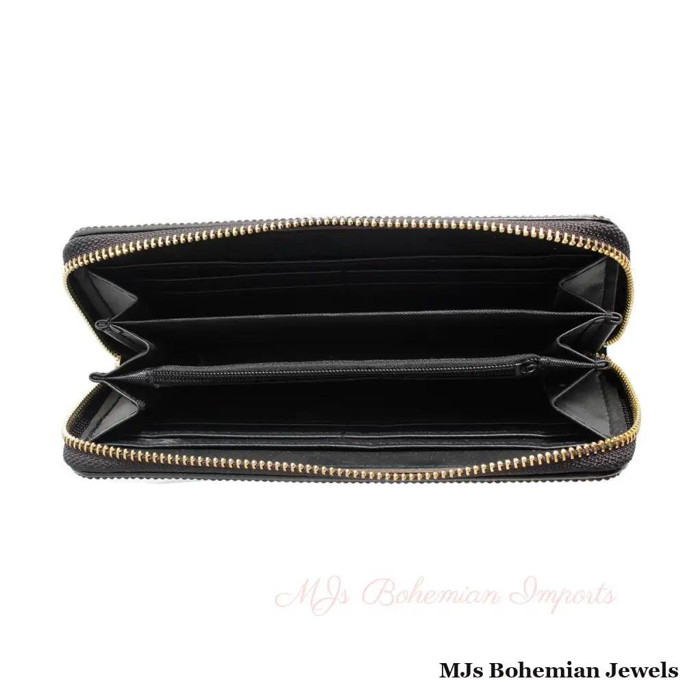 Clear Stone D Designer Wallet