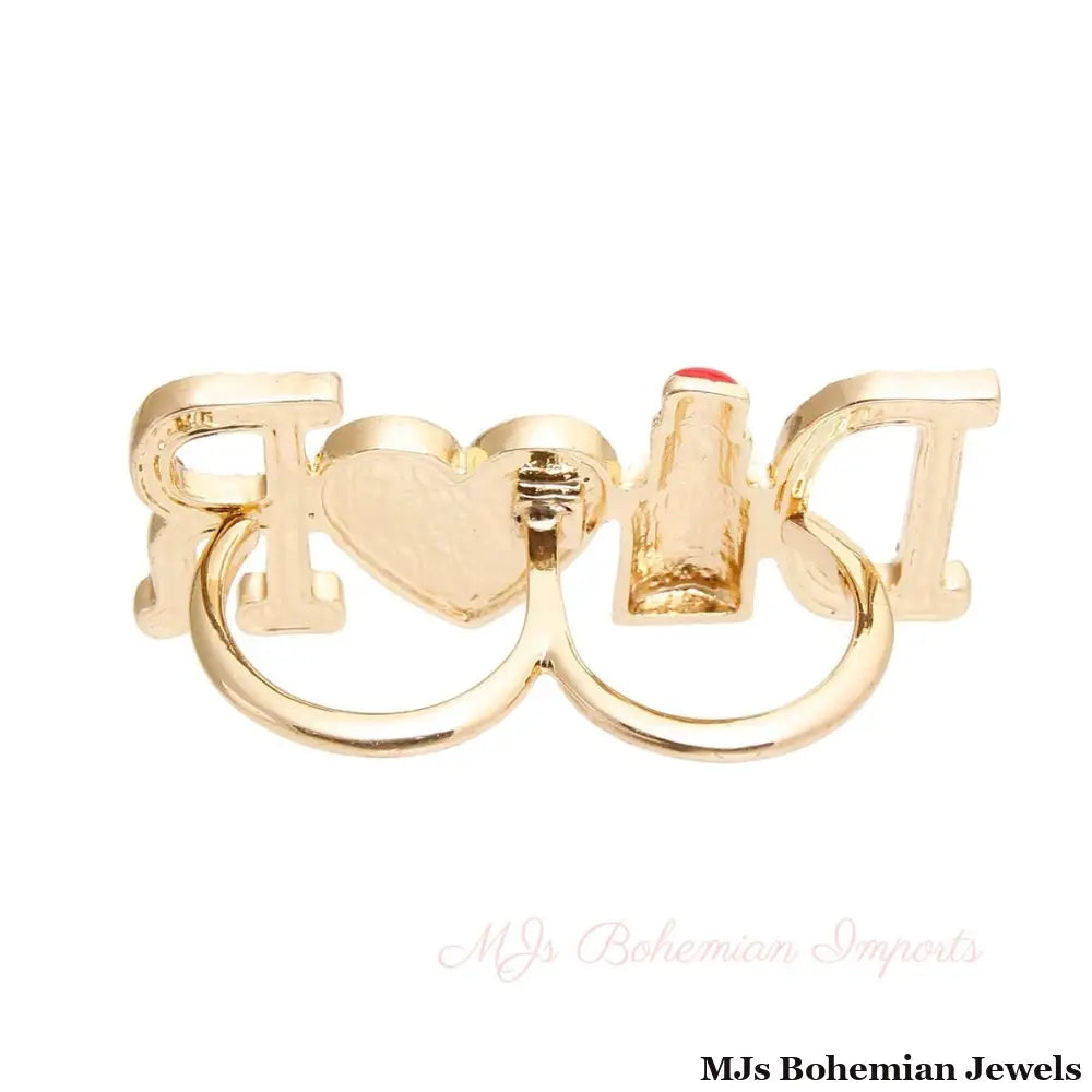 Double-Delight: 2 Finger Ring