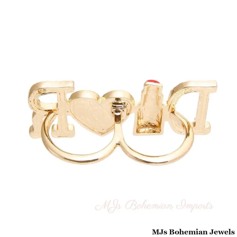 Double-Delight: 2 Finger Ring