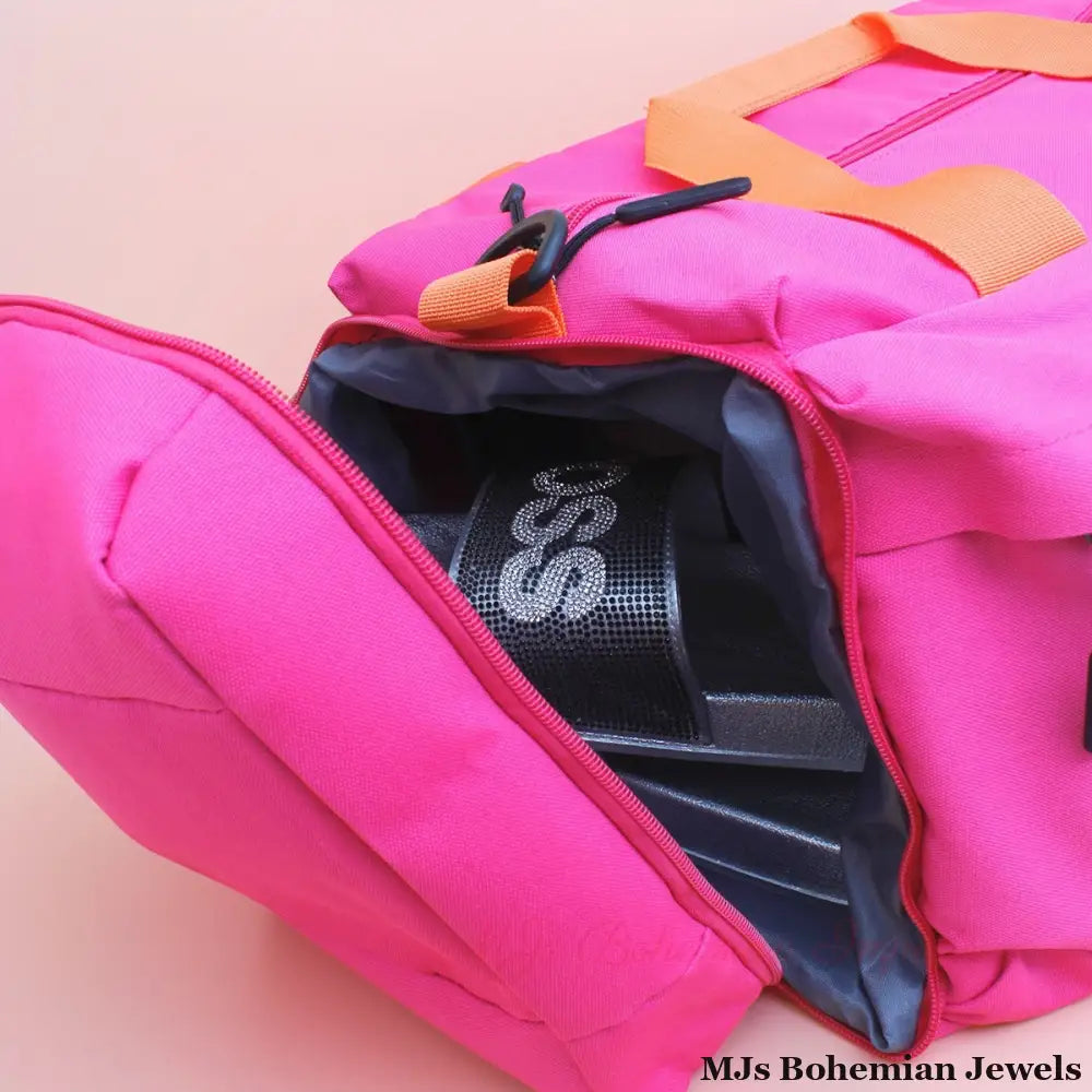 Fuchsia Canvas Travel Duffel