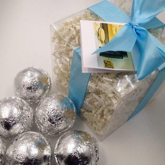 Luxury Bath Bomb Gift Set – 6 Handcrafted 2.25 oz Bath Bombs