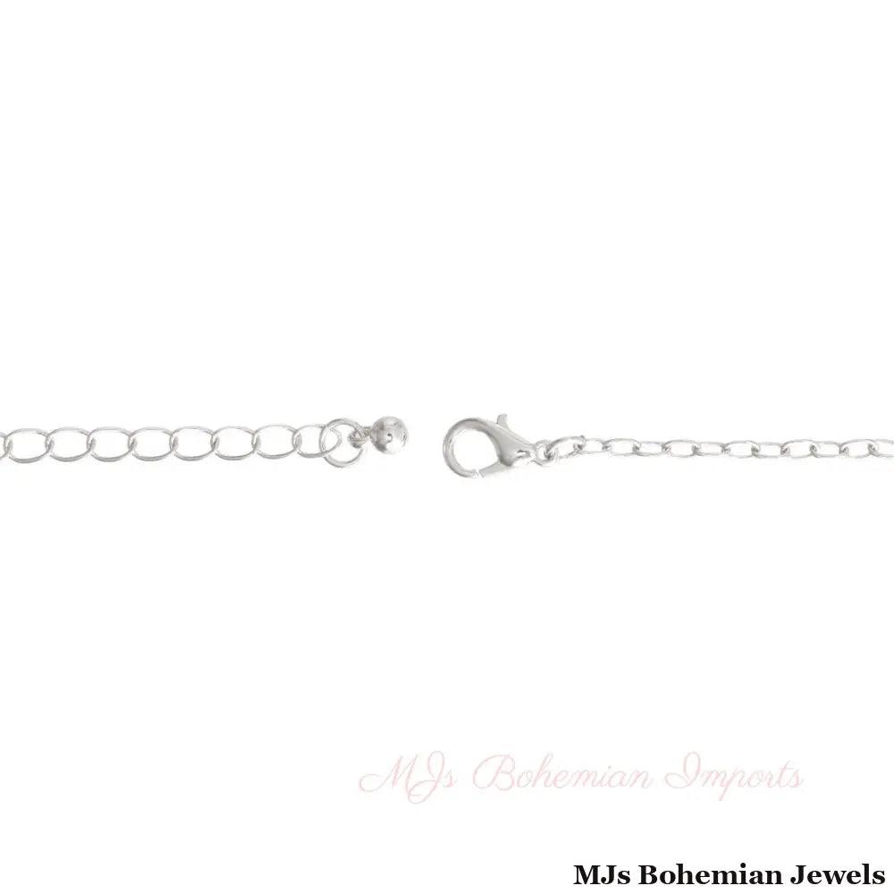 Silver Melanin Afro 2 Pcs Chains