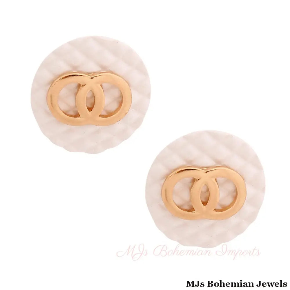 Stud Sophistication: Quilted Studs