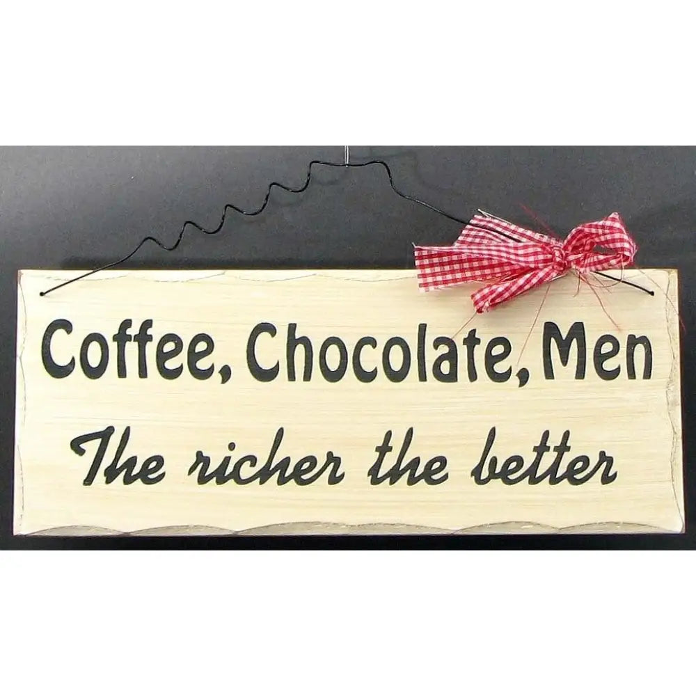 The Richer The Better Plaque