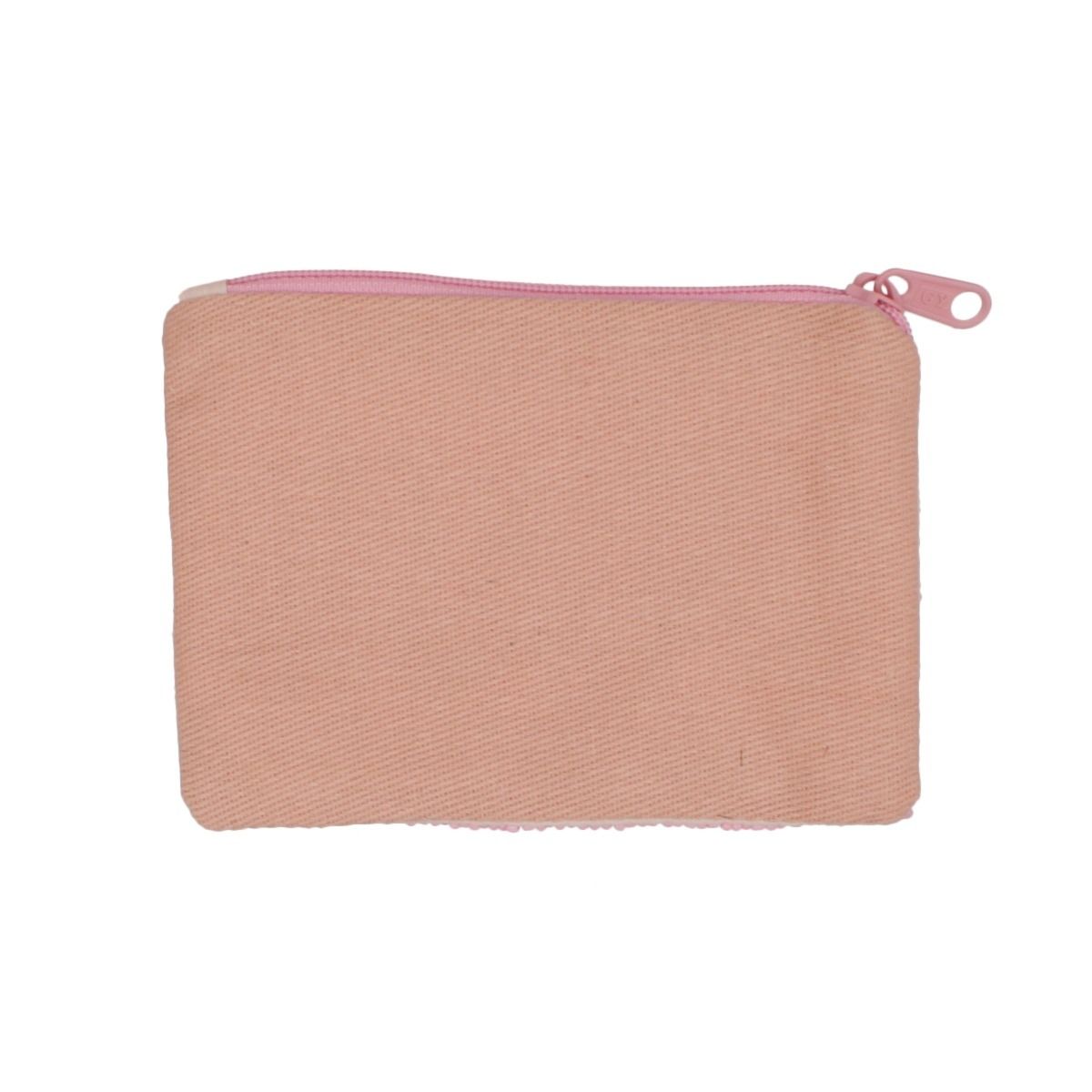 Coin Purse Leopard LOVE Cowgirl Pink Zipper Pouch