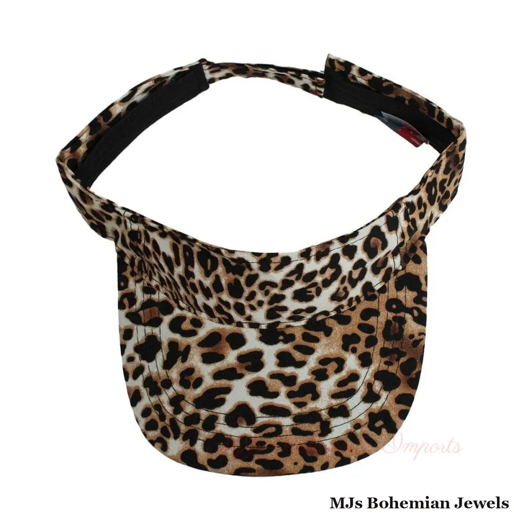 Wild Leopard Visor Hat