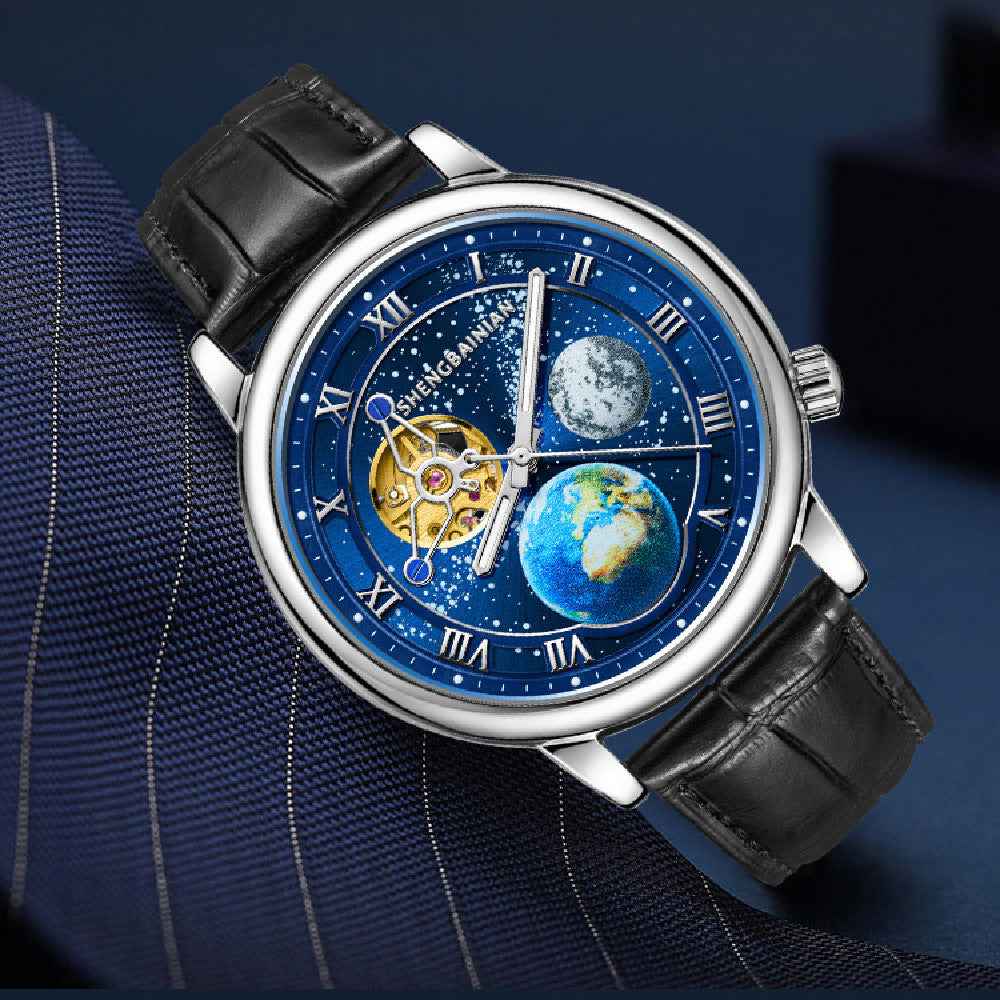 Luminous Men's Watch Earth Starry for Men