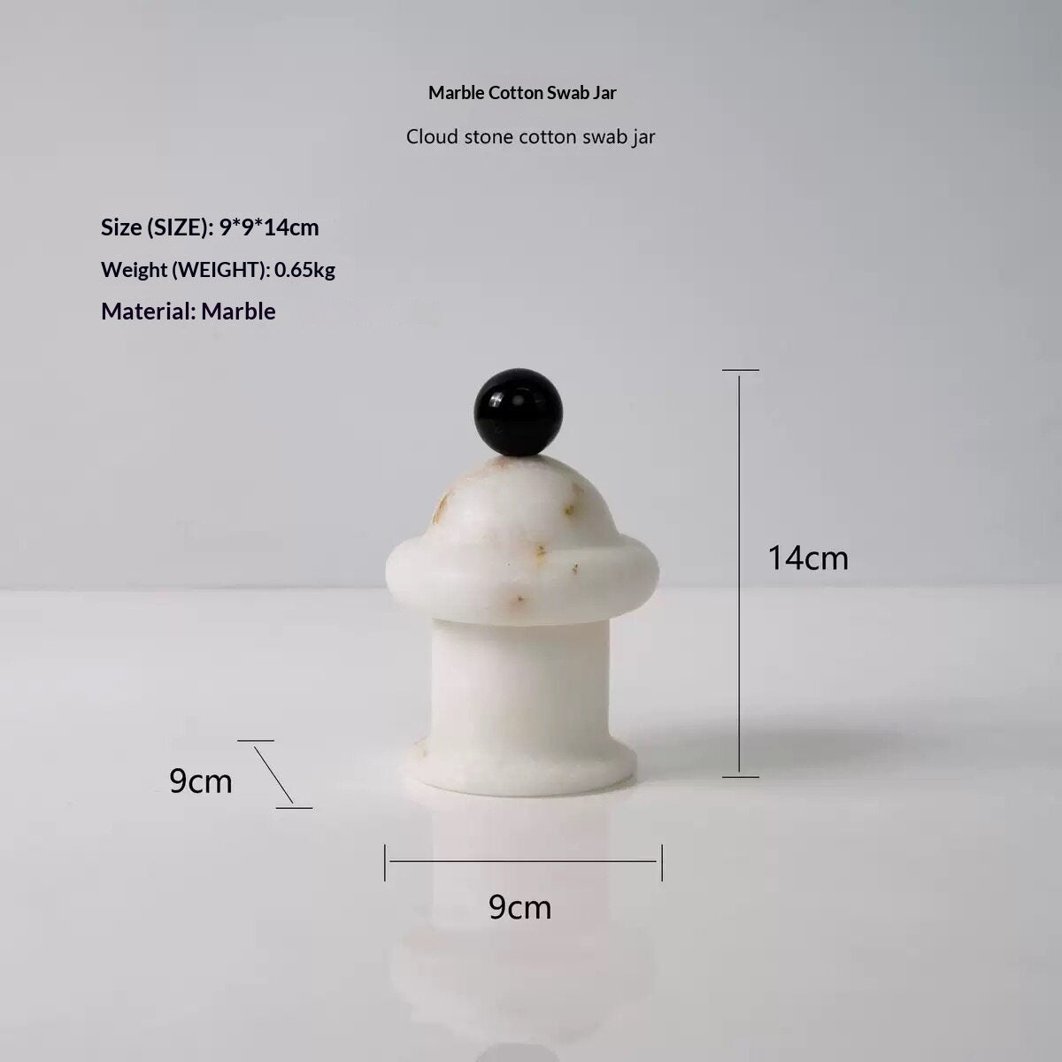 Size: Marble - Marble French-style Aromatherapy Candle Holder Ornament