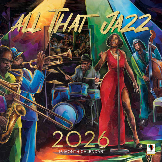2026 All That Jazz Wall Calendar | FashionMojos.com