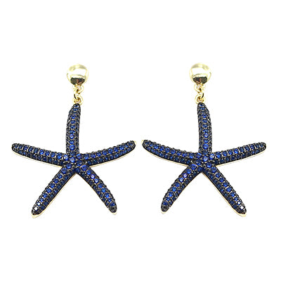 Color: 8 style - Holiday Earrings Feminine Style Starfish Personality Korean Nethong Travel Necklace