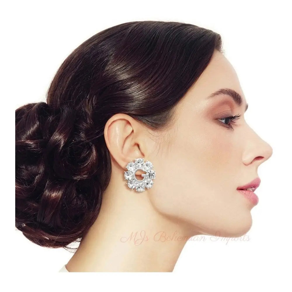 3pcs Coco Studs - Black and Gold