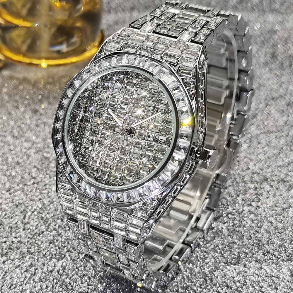 Men's Hip Hop Sports Watch - Quartz Casual Round Design