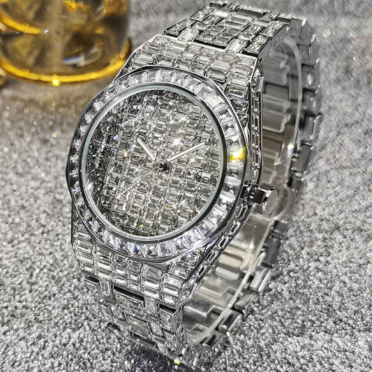 Men's Hip Hop Sports Watch - Quartz Casual Round Design