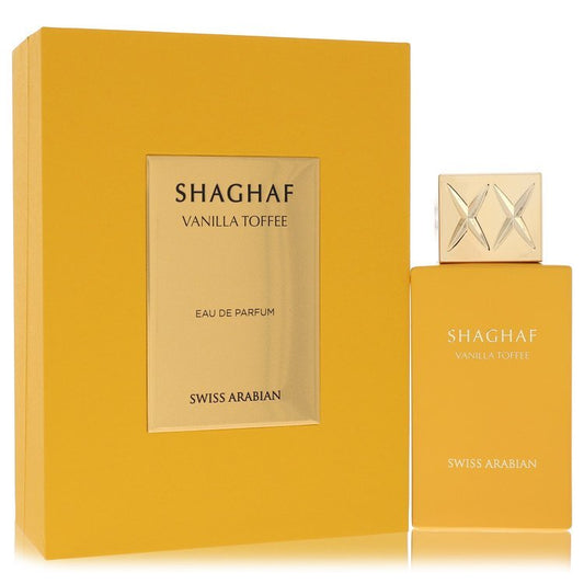 Swiss Arabian Shaghaf Vanilla Toffee by Swiss Arabian Eau De Parfum Spray (Unisex) 2.5 oz (Women)