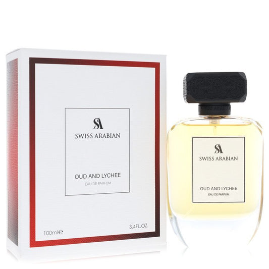 Swiss Arabian Oud And Lychee by Swiss Arabian Eau De Parfum Spray (Unisex) 3.4 oz (Women)
