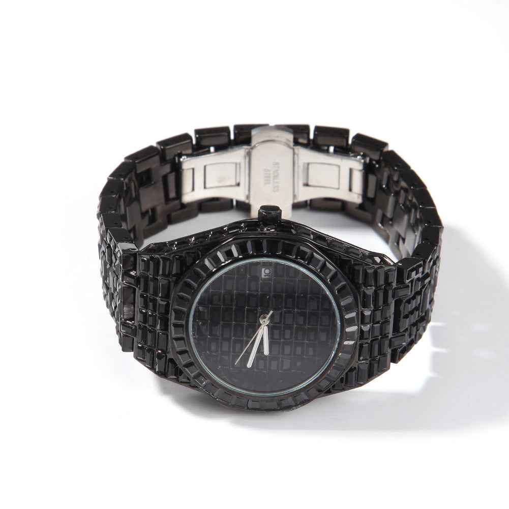 Men's Hip Hop Sports Watch - Quartz Casual Round Design