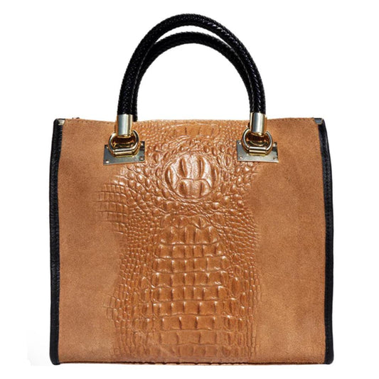 Open Tote Leather Bag