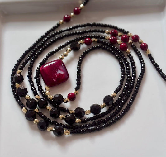 Crimson Guard Waist Bead