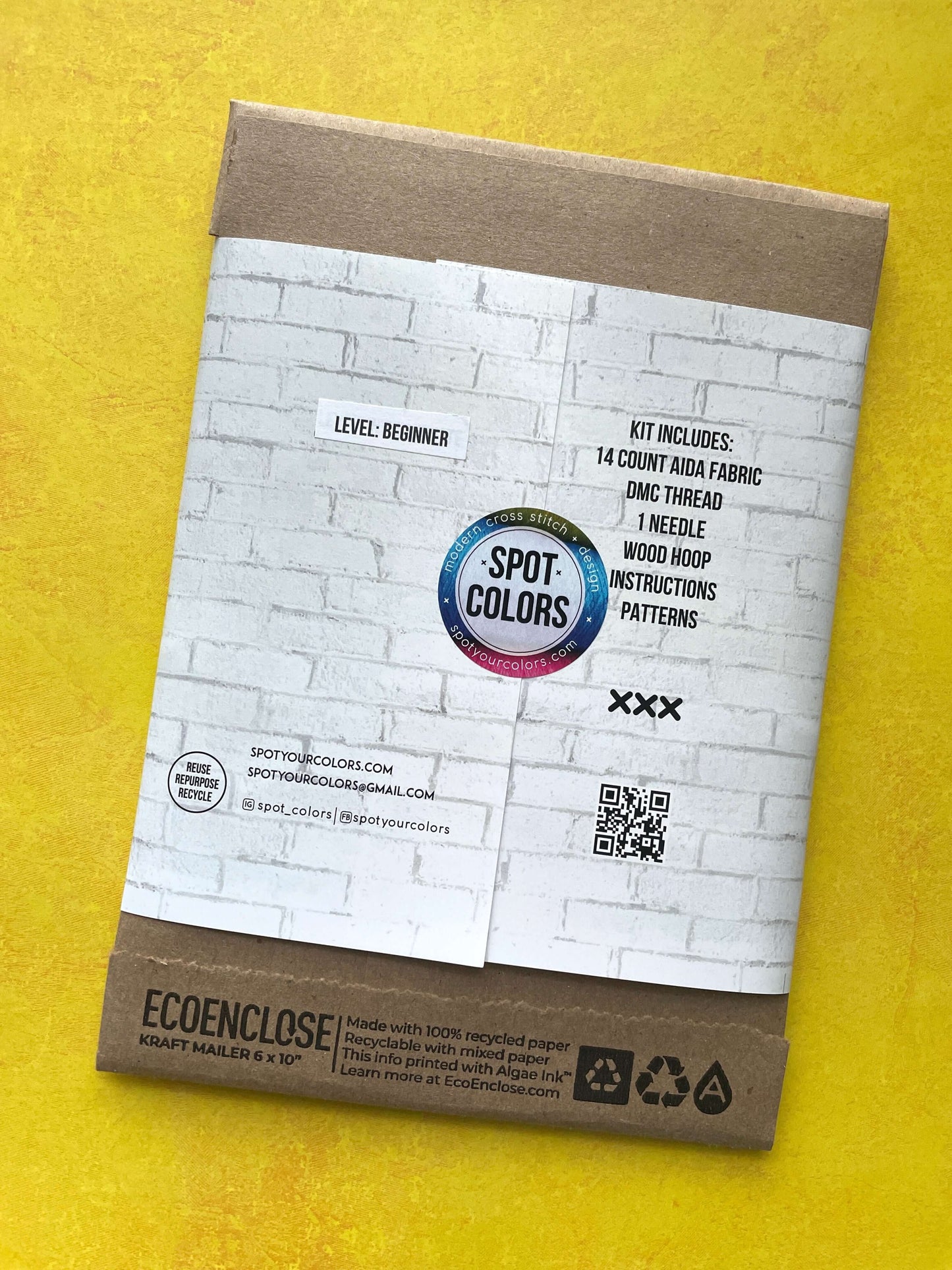 Tulip by Mary Engelbreit Counted Cross Stitch DIY KIT