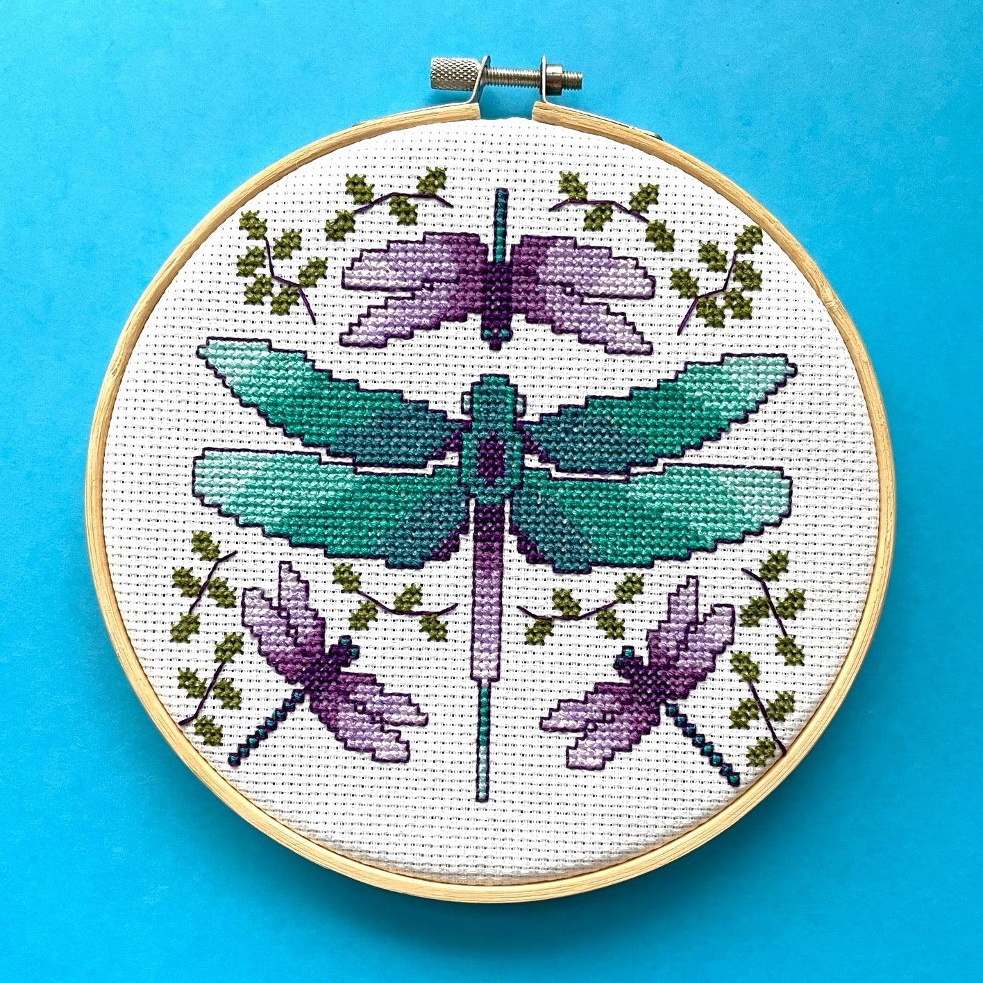 Dragonflies Cross Stitch Kit