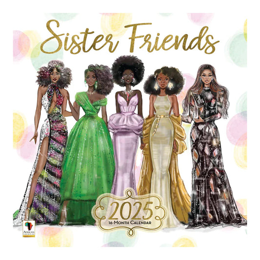 2025 Sister Friends Wall Calendar