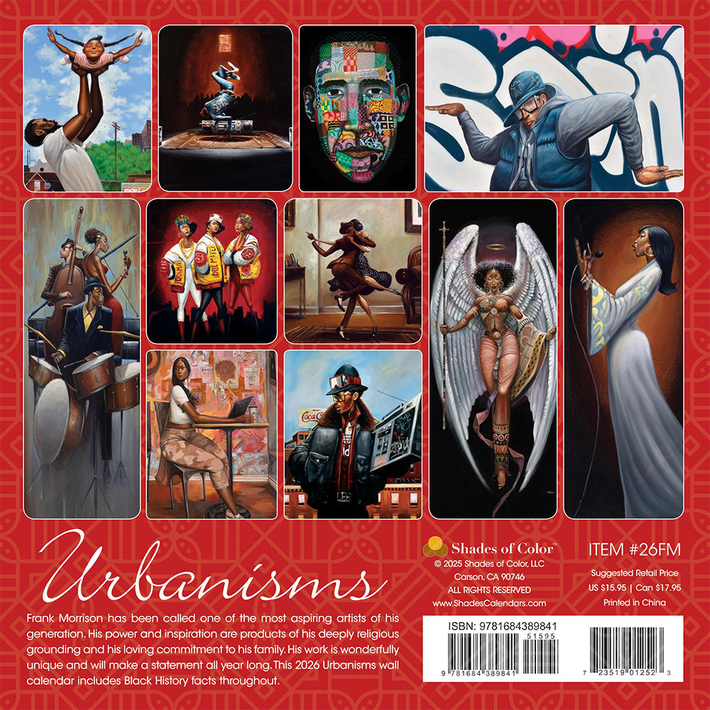 Urbanisms 2026 Wall Calendar | FashionMojos.com