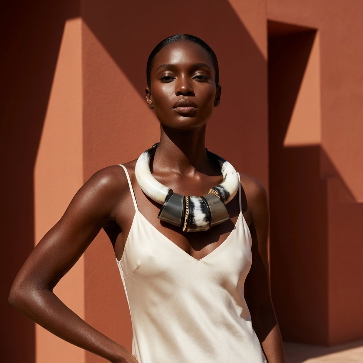 Handcrafted Real Water Buffalo Horn Necklace
