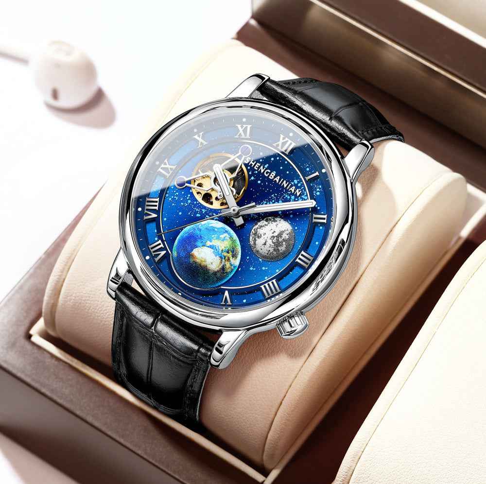 Luminous Men's Watch Earth Starry for Men