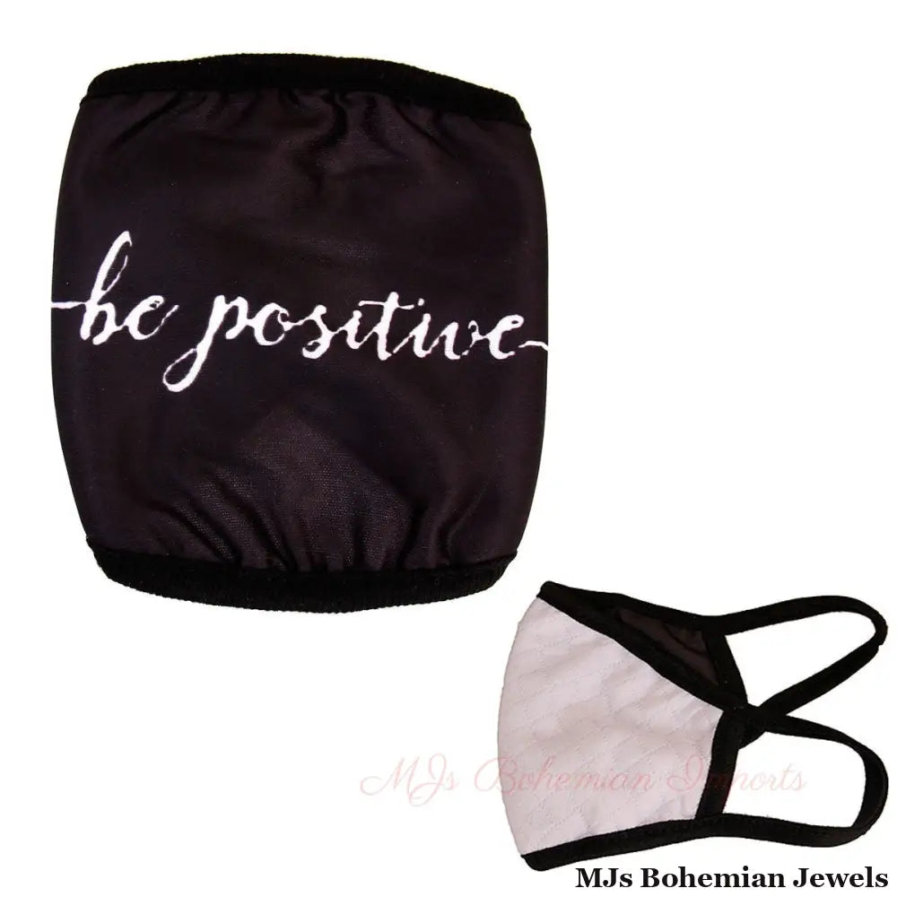 Be Positive Black Mask