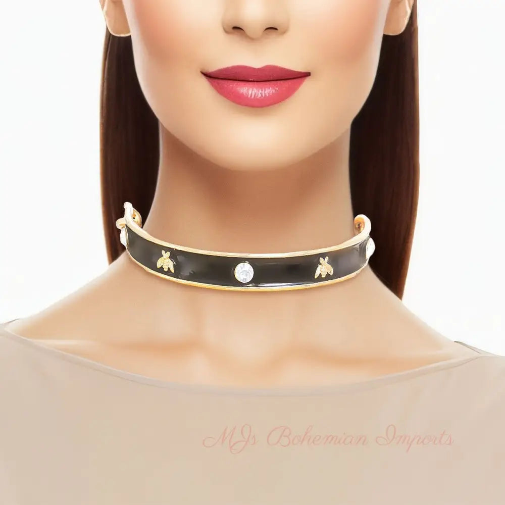 Black Bee Casting Choker- Heavy
