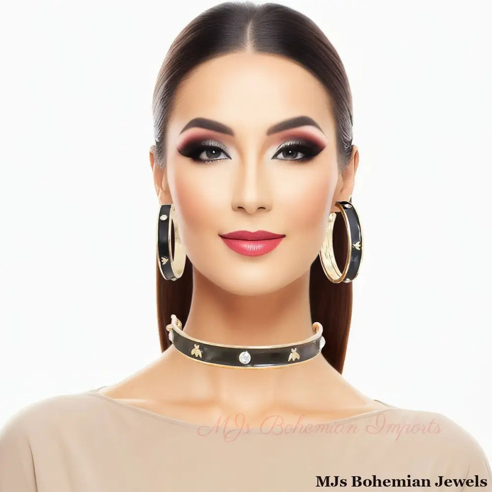 Black Bee Casting Choker- Heavy