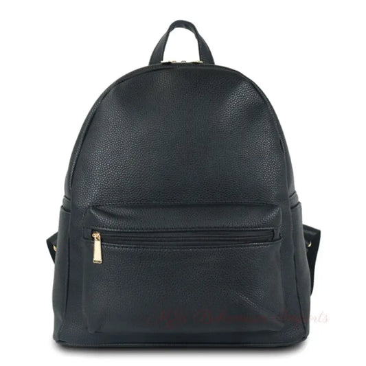 Black School Daypack Backpack