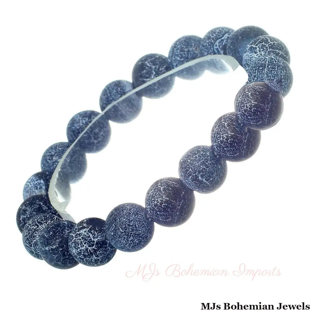 Black Stone 10mm Bracelet