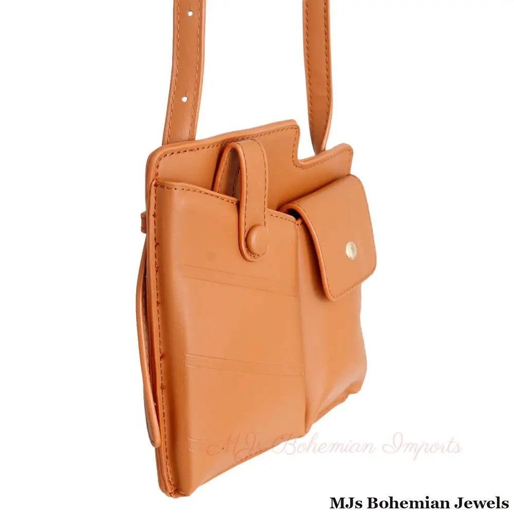 Camel Mobile Phone Crossbody