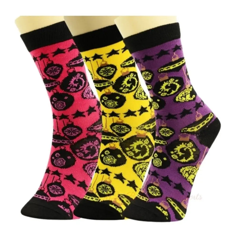 Christmas Ornament Crew Socks 3 Pcs