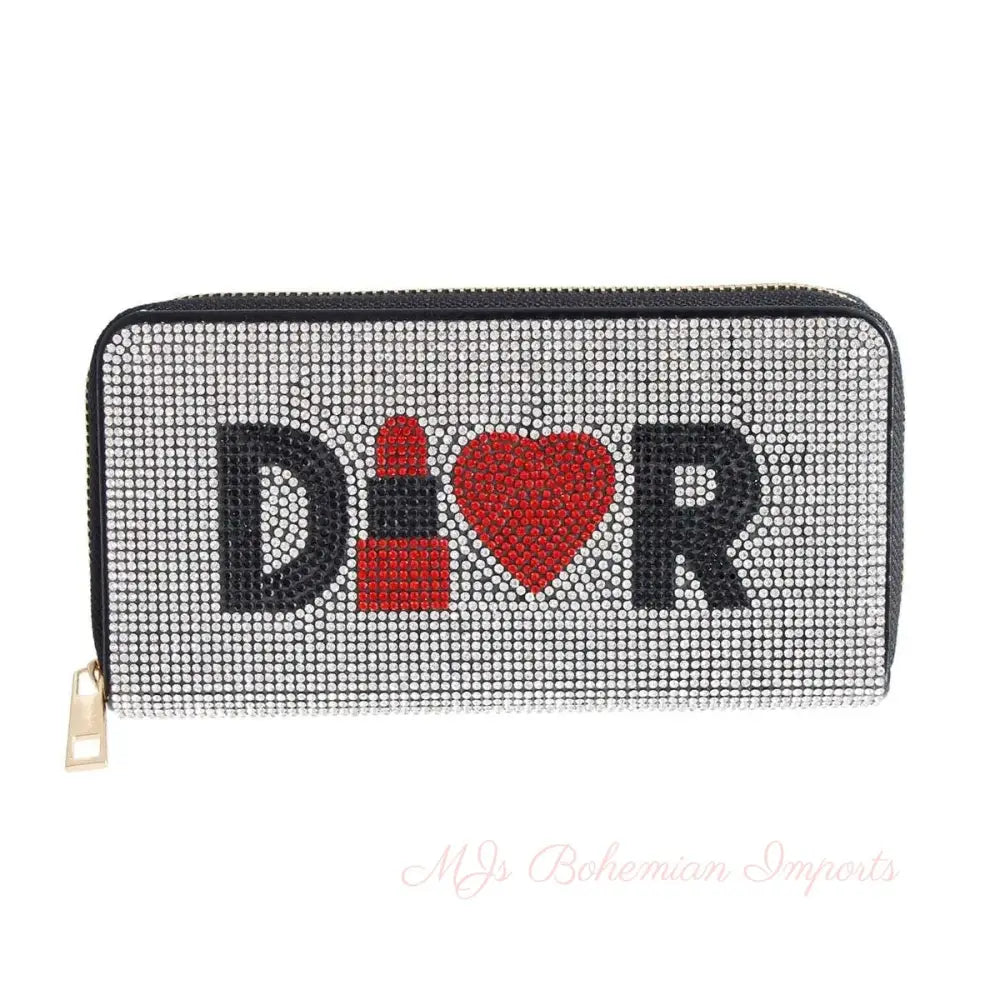 Clear Stone D Designer Wallet