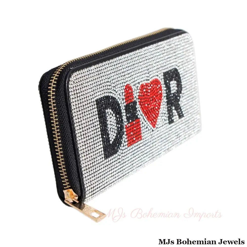 Clear Stone D Designer Wallet
