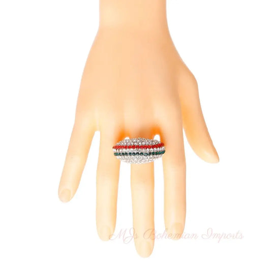 Cocktail Couture: Rounded Trendy Ring