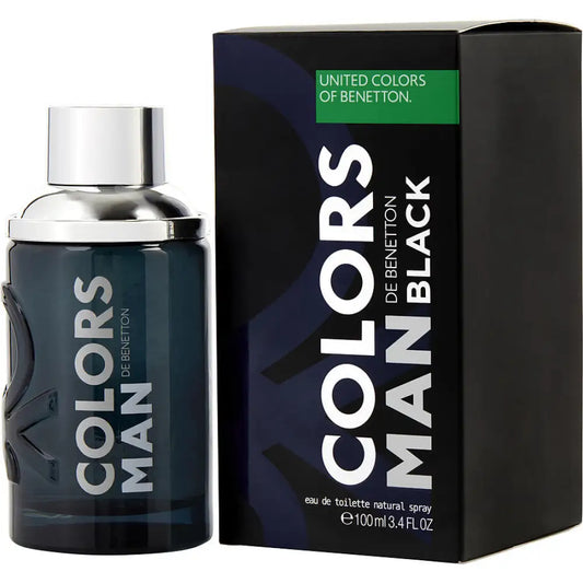 COLORS DE BENETTON BLACK by Benetton MEN - EDT SPRAY 3.4 OZ