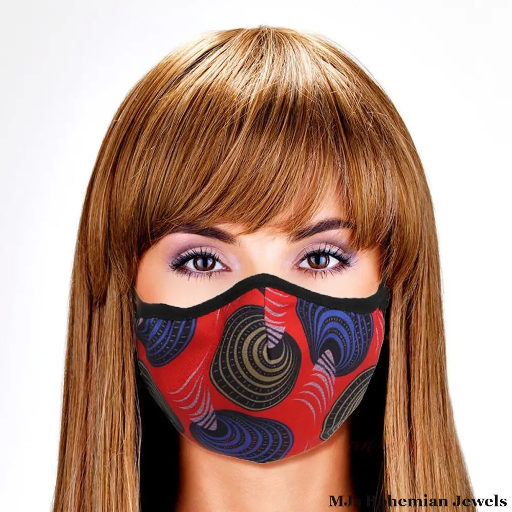 Concentric Circle Patter Filter Mask