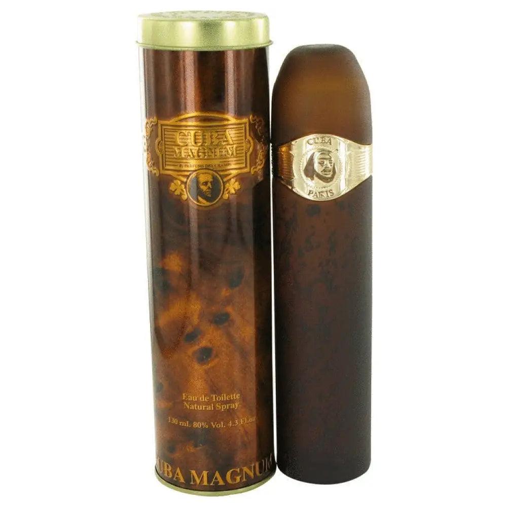 Cuba Magnum Gold by Fragluxe Eau De Toilette Spray 4.2 oz Men